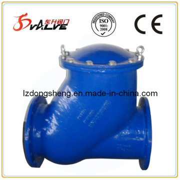 Ductile Iron Flanged Rubber Ball Check Valve Pn16